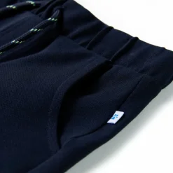 Shorts til børn str. 92 med snøre marineblå