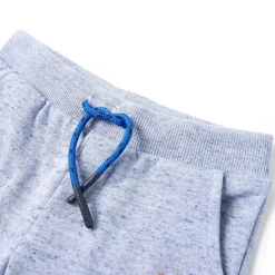 Shorts til børn str. 116 med snøre blåmeleret
