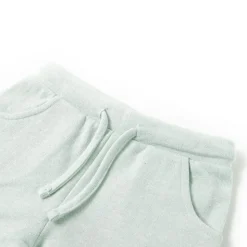 Shorts til børn str. 116 med snor lys mintgrøn