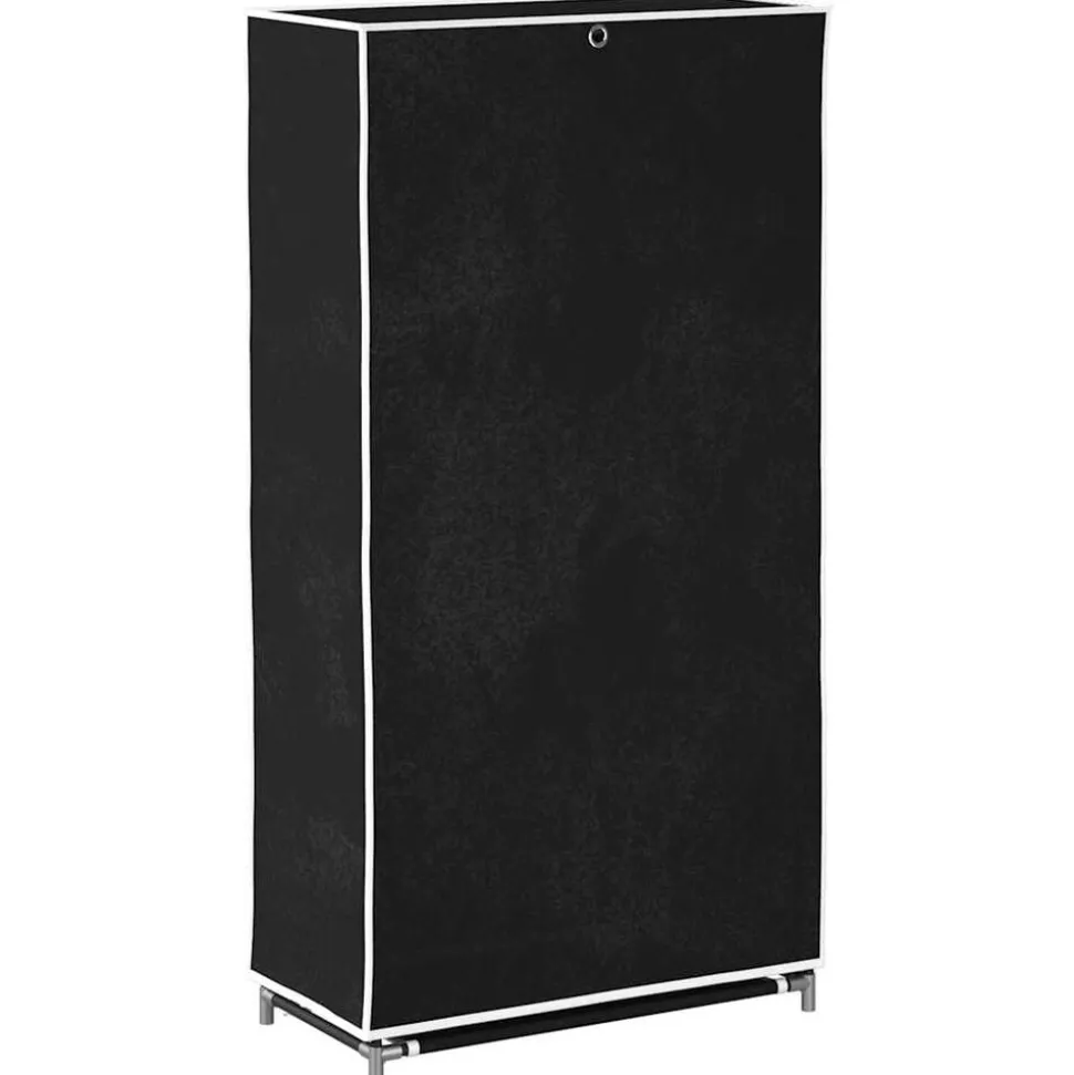 Sko sorte belægning 58x28x106 cm