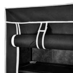Skoovertræk 162x57x29 cm sort