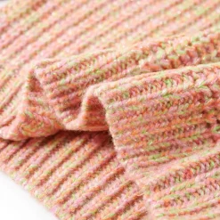 Sweater til børn str. 92 strikket lyserød