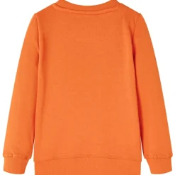 Sweatshirt til børn orange str. 92