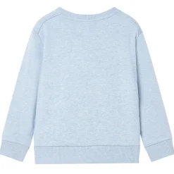 Sweatshirt til børn str. 104 blåmeleret