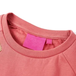 Sweatshirt til børn str. 92 gammelrosa