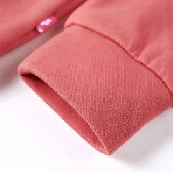 Sweatshirt til børn str. 92 gammelrosa