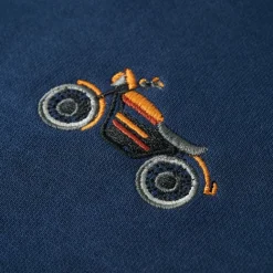Sweatshirt til børn str. 92 indigoblå