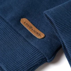 Sweatshirt til børn str. 92 indigoblå