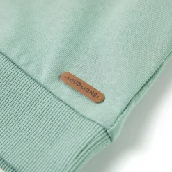Sweatshirt til børn str. 104 lys kakifarve