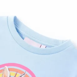 Sweatshirt til børn str. 92 lyseblå