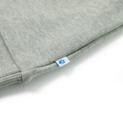 Sweatshirt til børn str. 92 lys kakimeleret