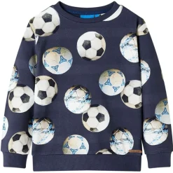 Sweatshirt til børn str. 92 marineblå