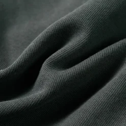 Sweatshirt til børn str. 104 mørk kakifarve