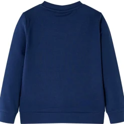 Sweatshirt til børn str. 104 marineblå