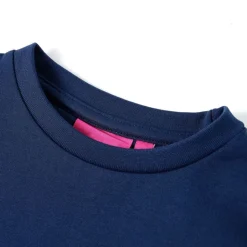 Sweatshirt til børn str. 104 marineblå