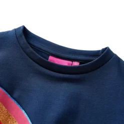 Sweatshirt til børn str. 92 marineblå