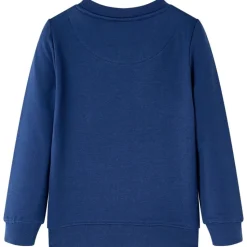 Sweatshirt til børn str. 104 marineblå