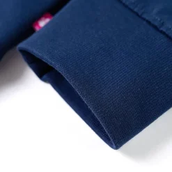 Sweatshirt til børn str. 104 marineblå