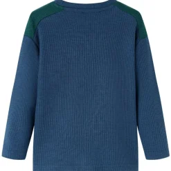 Sweatshirt til børn str. 104 marineblå