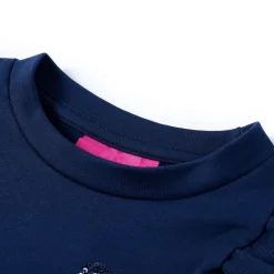 Sweatshirt til børn str. 104 marineblå