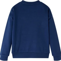 Sweatshirt til børn str. 104 marineblå
