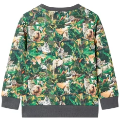 Sweatshirt til børn str. 104 Old Petrol