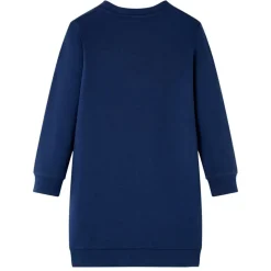 Sweatshirtkjole til børn str. 92 marineblå