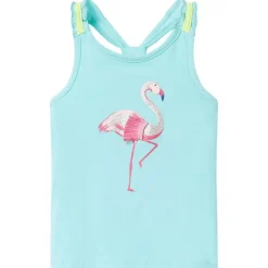 Tanktop til børn str. 116 lys mintgrøn