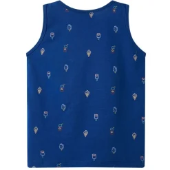Tanktop til børn str. 128 mørkeblå