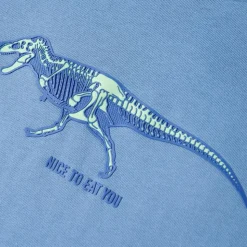 T-shirt til børn str. 104 blå
