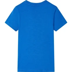 T-shirt til børn str. 104 blå