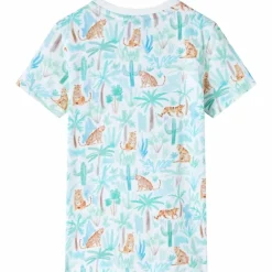 T-shirt til børn str. 104 ecrufarvet