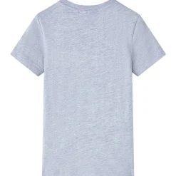T-shirt til børn str. 116 grå