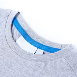 T-shirt til børn str. 116 grå