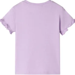 T-shirt til børn str. 92 lilla