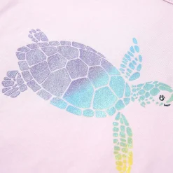 T-shirt til børn str. 92 lilla
