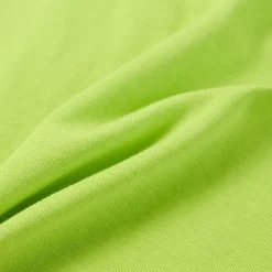 T-shirt til børn str. 116 limegrøn