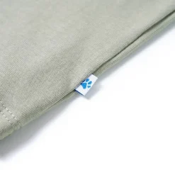 T-shirt til børn str. 140 lys kakifarve
