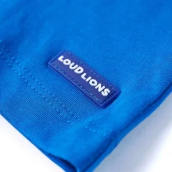 T-shirt til børn str. 116 lyseblå