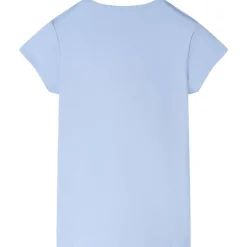 T-shirt til børn str. 92 lyseblå