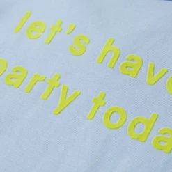 T-shirt til børn str. 92 lyseblå