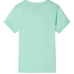 T-shirt til børn str. 92 lysegrøn
