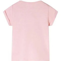 T-shirt til børn str. 116 lyserød