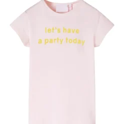T-shirt til børn str. 140 lyserød