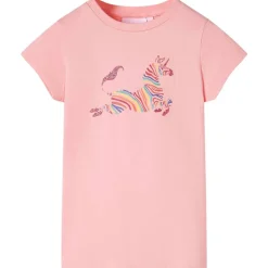 T-shirt til børn str. 104 lyserød