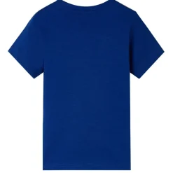 T-shirt til børn str. 104 mørkeblå