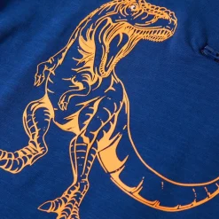 T-shirt til børn str. 104 mørkeblå