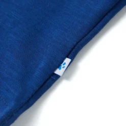T-shirt til børn str. 104 mørkeblå