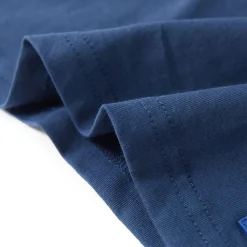 T-shirt til børn str. 116 mørkeblå