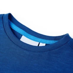 T-shirt til børn str. 104 mørkeblå